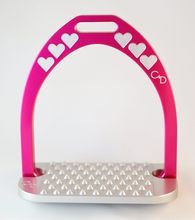 Load image into Gallery viewer, Chrome Heart Stirrups - Hot Pink