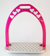 Load image into Gallery viewer, Chrome Heart Stirrups - Hot Pink