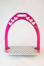 Load image into Gallery viewer, Chrome Heart Stirrups - Hot Pink