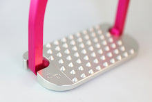 Load image into Gallery viewer, Chrome Heart Stirrups - Hot Pink