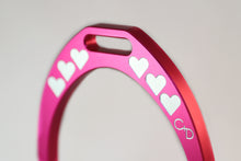 Load image into Gallery viewer, Chrome Heart Stirrups - Hot Pink
