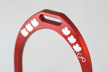 Load image into Gallery viewer, Maple Leaf Forever Stirrups - Red
